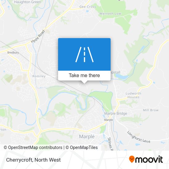 Cherrycroft map