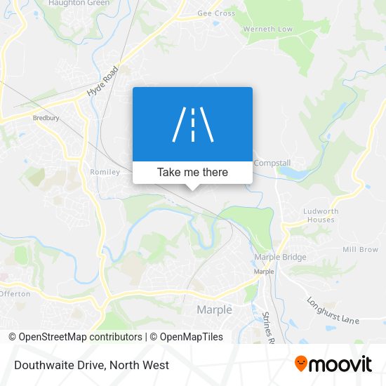 Douthwaite Drive map