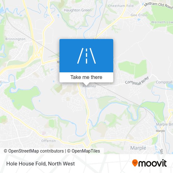 Hole House Fold map