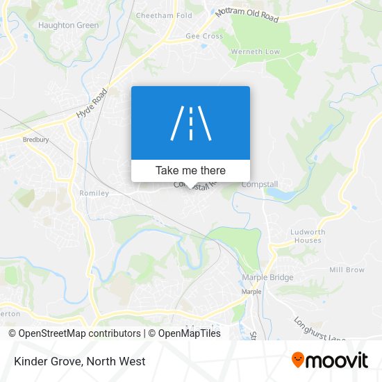 Kinder Grove map