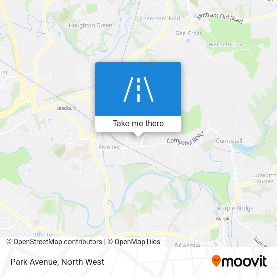 Park Avenue map
