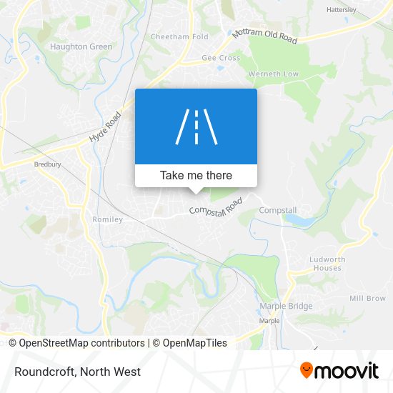 Roundcroft map