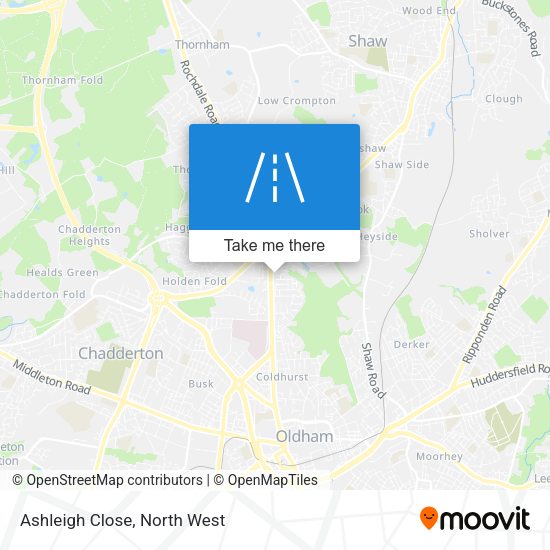 Ashleigh Close map