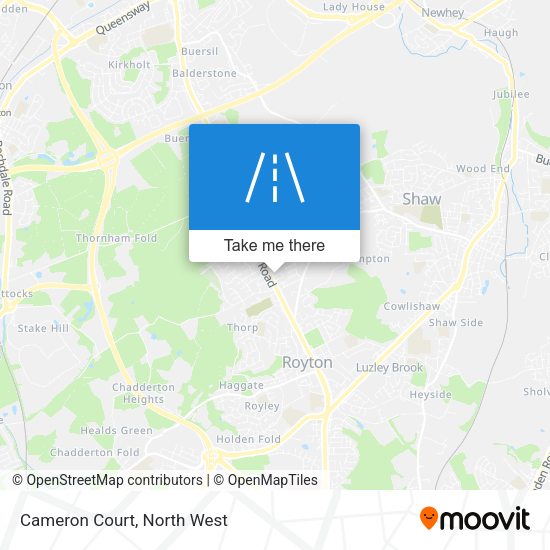 Cameron Court map