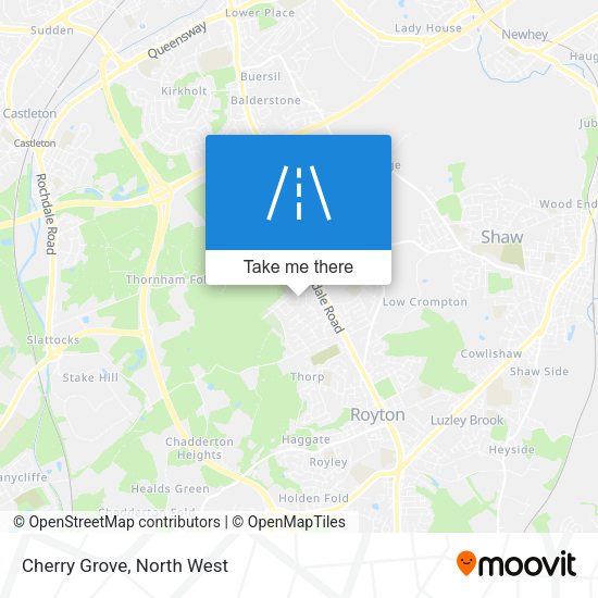 Cherry Grove map
