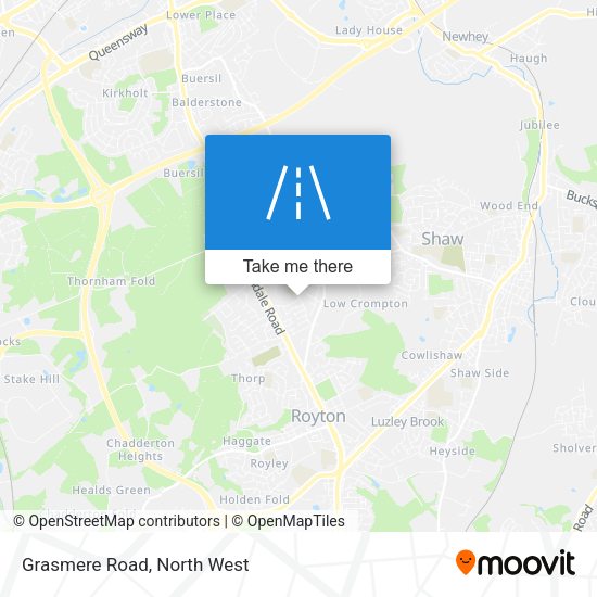 Grasmere Road map