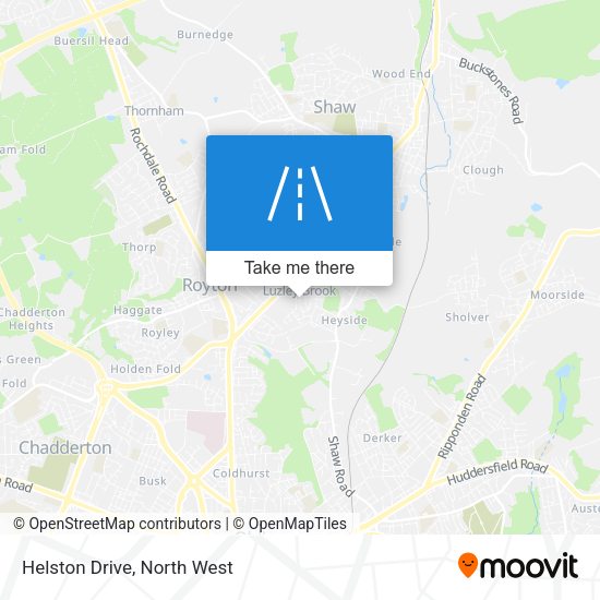 Helston Drive map