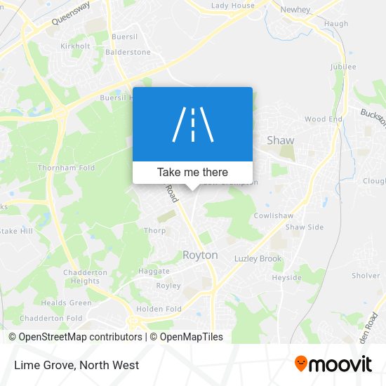 Lime Grove map
