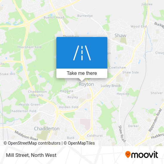 Mill Street map