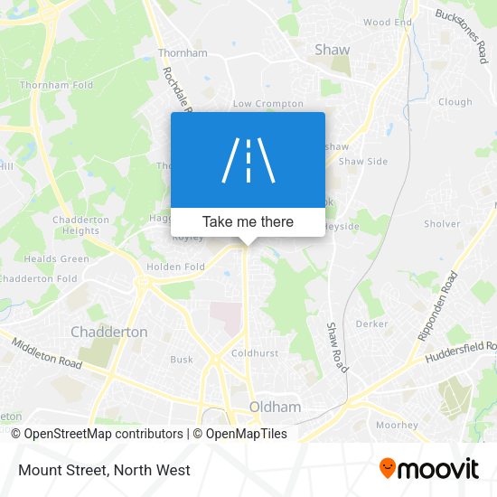 Mount Street map