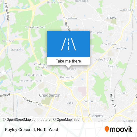 Royley Crescent map
