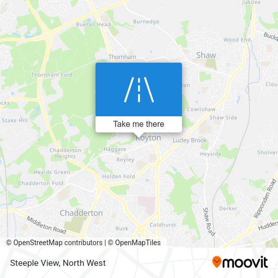 Steeple View map