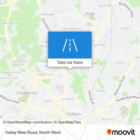 Valley New Road map