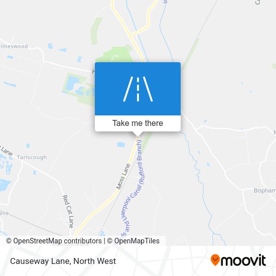 Causeway Lane map
