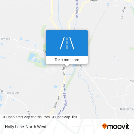 Holly Lane map