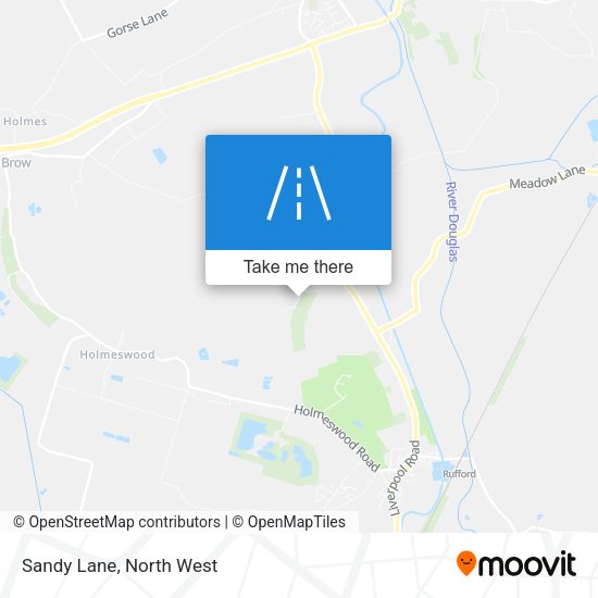 Sandy Lane map