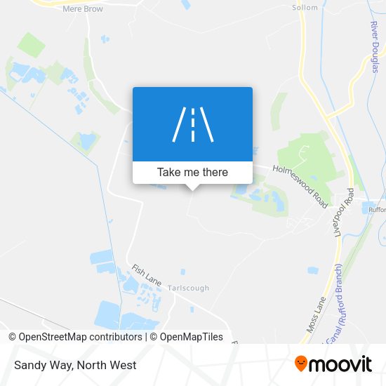 Sandy Way map