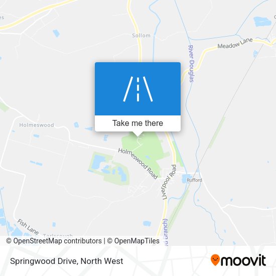 Springwood Drive map