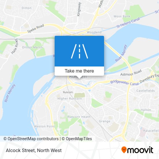 Alcock Street map