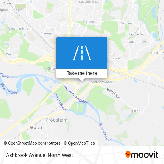 Ashbrook Avenue map