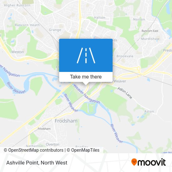 Ashville Point map