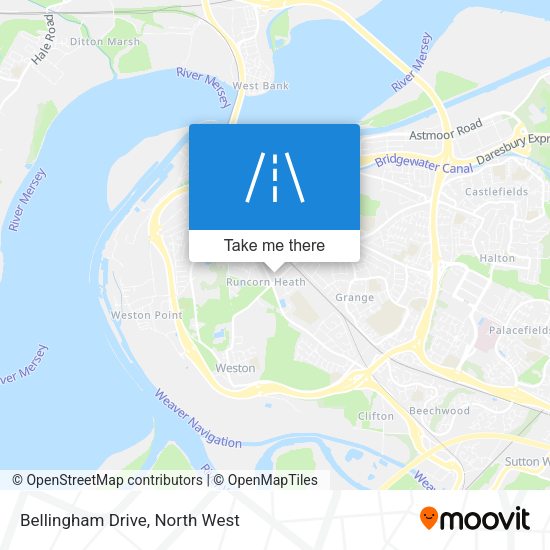 Bellingham Drive map
