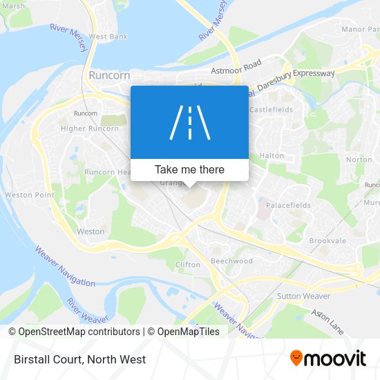Birstall Court map