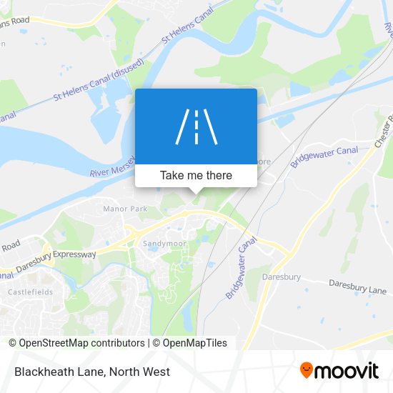Blackheath Lane map