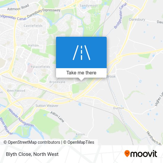 Blyth Close map
