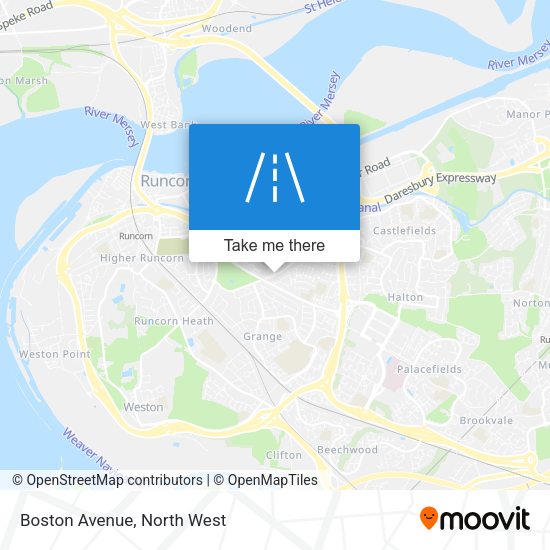 Boston Avenue map