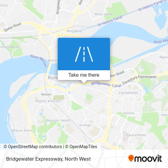 Bridgewater Expressway map