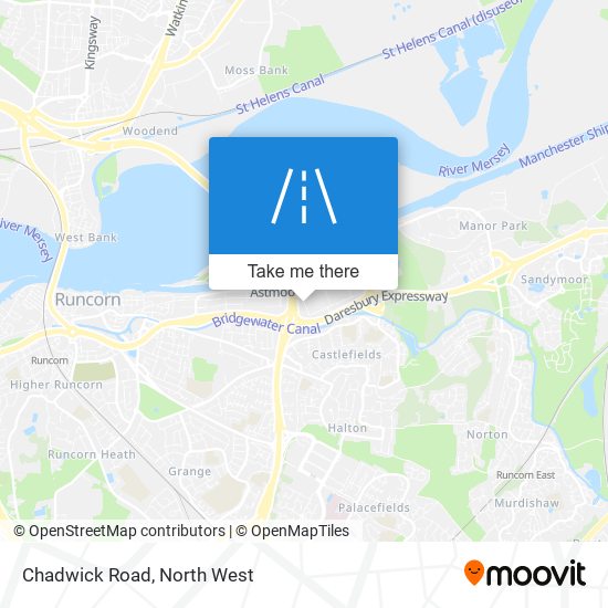 Chadwick Road map