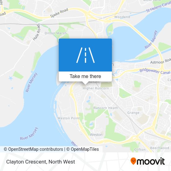 Clayton Crescent map