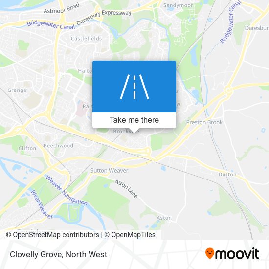 Clovelly Grove map