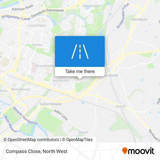Compass Close map