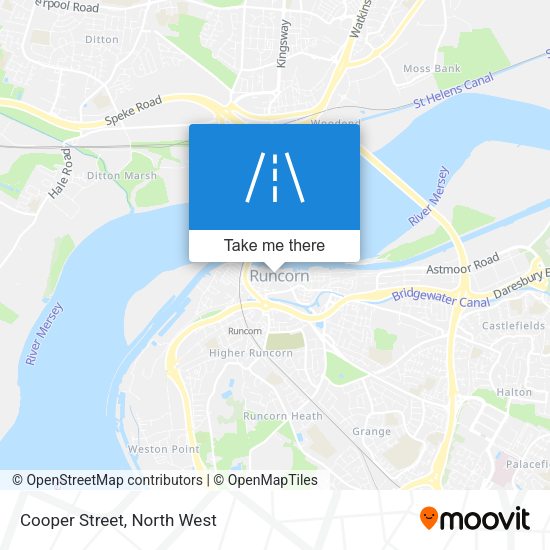 Cooper Street map