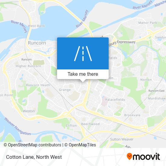 Cotton Lane map