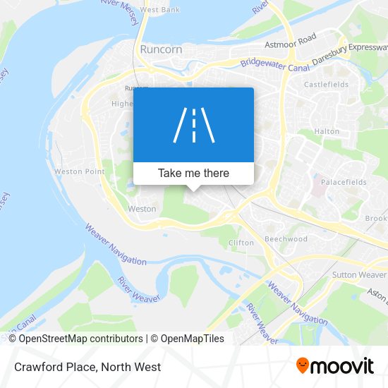 Crawford Place map