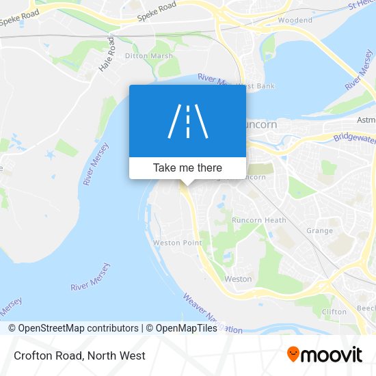 Crofton Road map