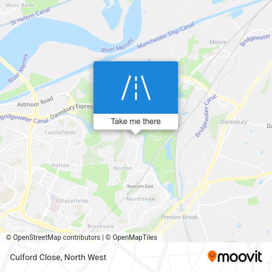 Culford Close map