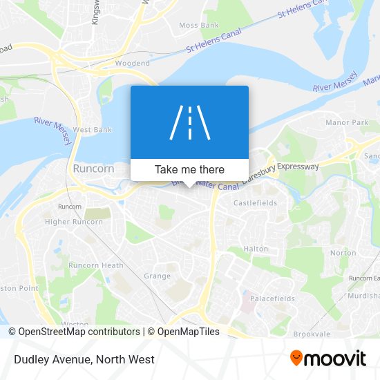 Dudley Avenue map