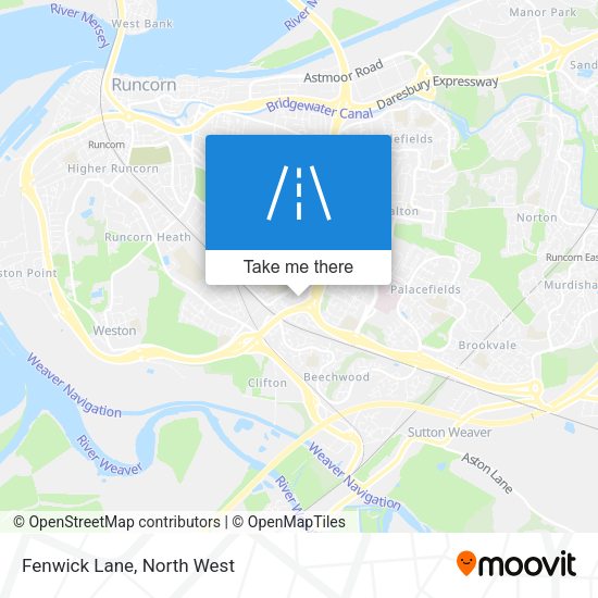 Fenwick Lane map