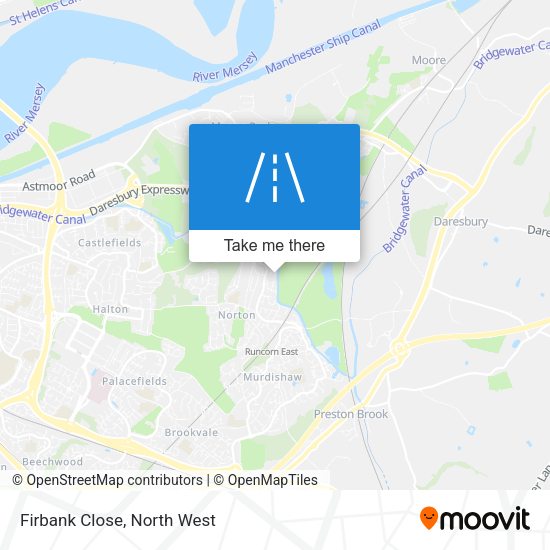 Firbank Close map