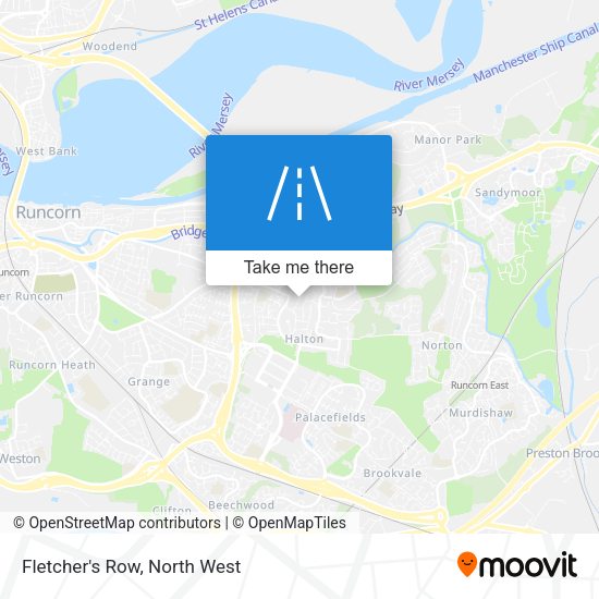 Fletcher's Row map