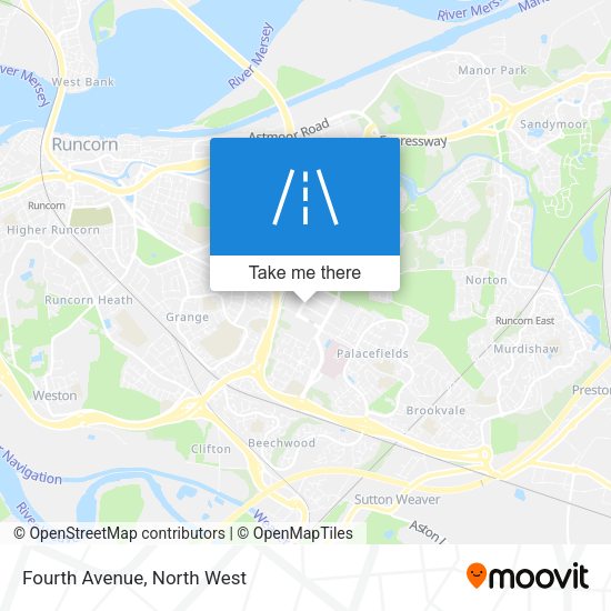 Fourth Avenue map