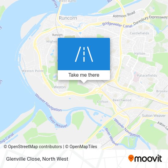 Glenville Close map