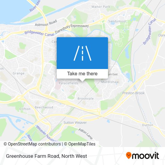 Greenhouse Farm Road map
