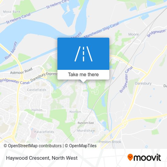 Haywood Crescent map
