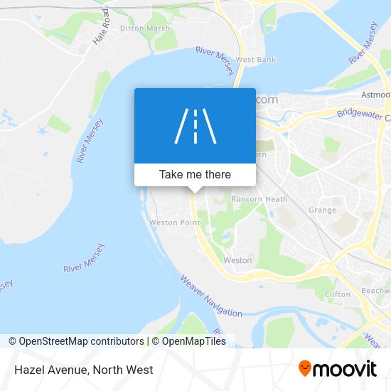 Hazel Avenue map