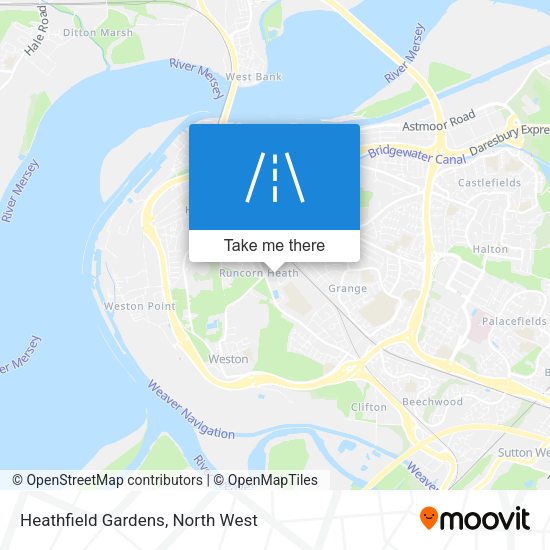 Heathfield Gardens map